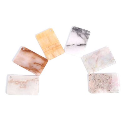 Artifical interior decorative wall acrylic board mother of pearl colored plastic faux panels laminate uv acrylic marble sheets