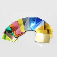 Golden 1mm Acrylic Mirror Sheet For Decoration 4x6ft 4x8ft 2mm 3mm Self Adhesive Plexi Glass Acrylic Mirror