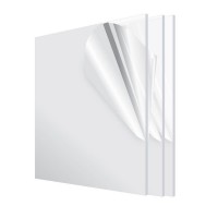 Top supplier transparent 100% raw material white acrylic sheets for small cabinet