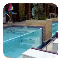 SUN-DECOR SDDZS10 100% Lucite Thick Acrylic Wall Sheets For Aquarium Swimming Pool